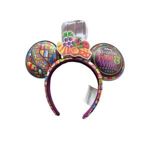 Disney California Adventure Food & Wine Festival 2025 Mickey Mouse Ears Headband